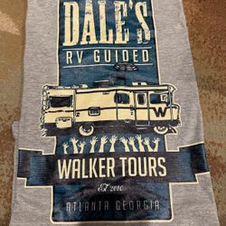 The Walking Dead Dale’s RV Tours Gray T-Shirt XL $5