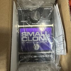EHX Small Clone Chorus Guitar Pedal