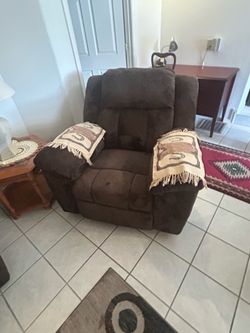 Brown Recliner Chair