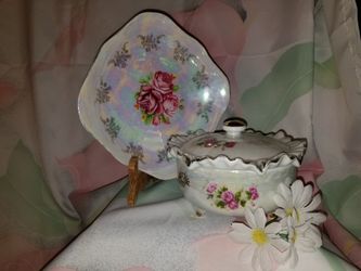 Diamond point fine china