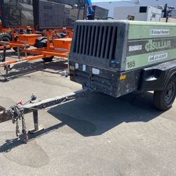 FOR SALE: 2019 Sullair 185DPQ-KU-T3 185 CFM Compressor – ~1,622 Hours – $16,999 + Tax (OBO)