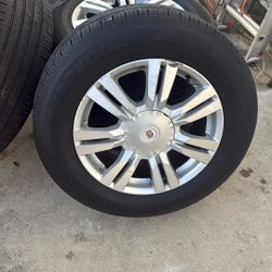 Cadillac Rims Tires , Tires Like New Fits  Most Srx  Priced To Sell