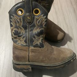 Boys Size One 1D Work Boots