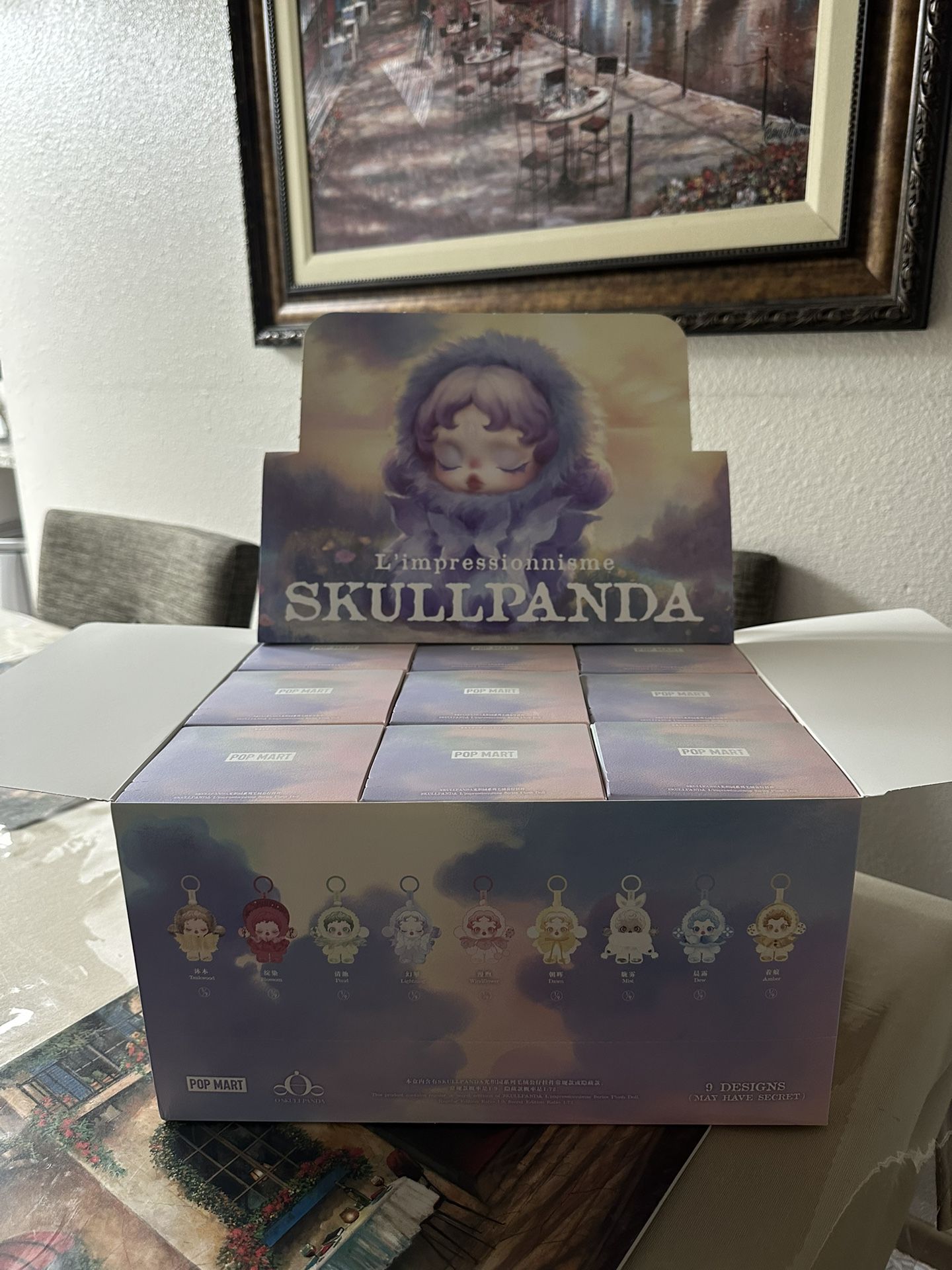 θSKULLPANDA L'impressionnisme Series Plush Doll