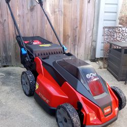 Brand-New Toro Stripe 60V Max Brushless 21" Inch SmartStow Self Propelled Lawnmower (Tool-Only)
