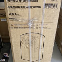 Honeywell 10,000 BTU Portable Air Conditioner Cools 450 Sq. Ft. with Dehumidifier and Fan in White
