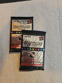 90/91 Hockey cards