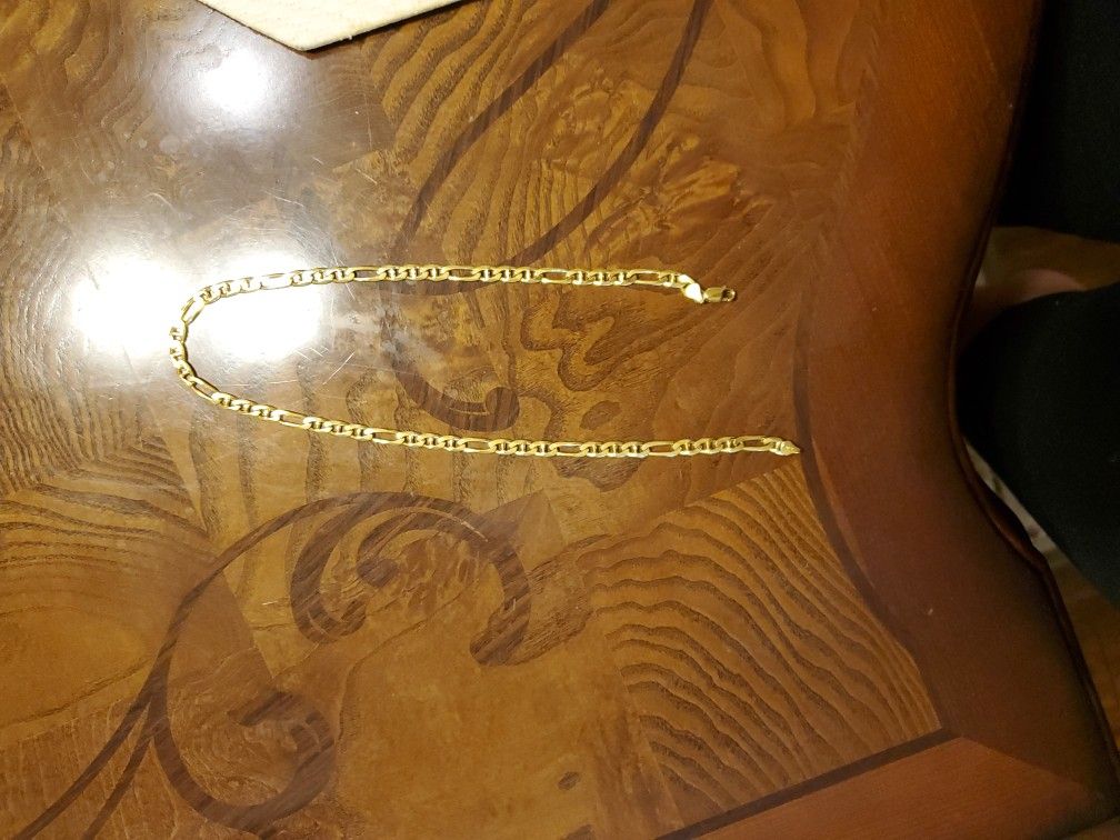 20" Gold Polished Chain