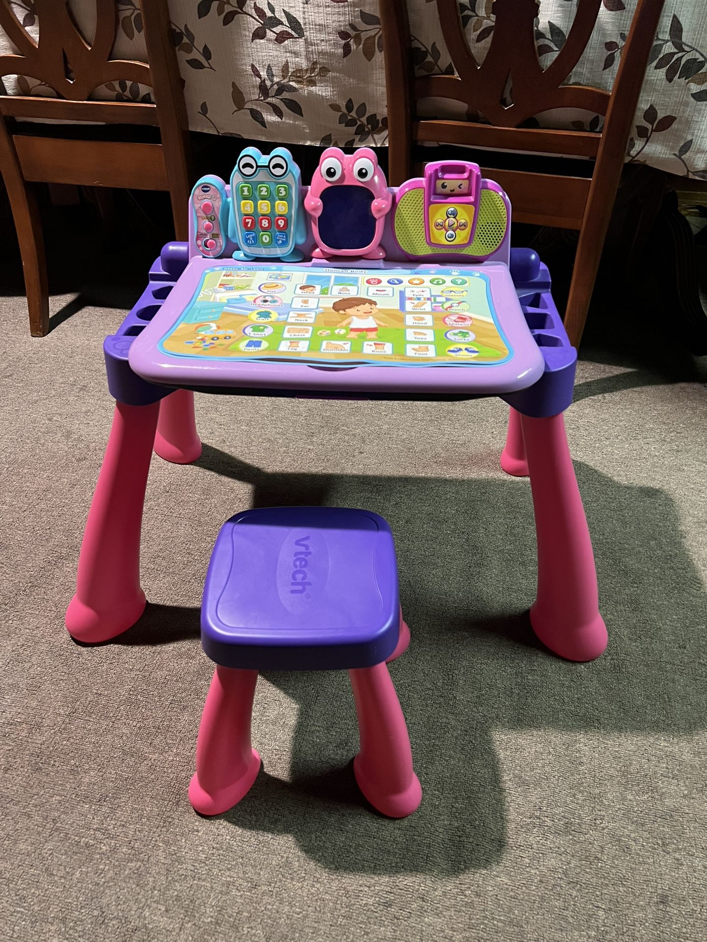  Vtech Touch And Learn Activity Desk, Pink