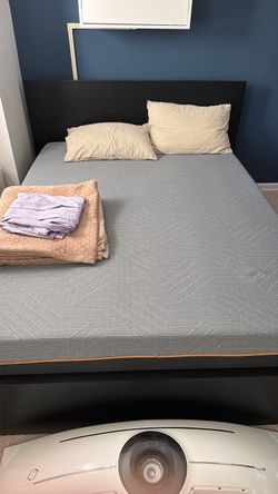 Bed and frame