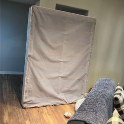 Boxspring & Queen Mattress (good shape)