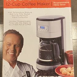 WOLFGANG PUCK 12 CUP COFFEE MAKER NEW