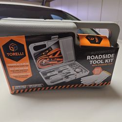 Torelli Automotive Roadside Tool Kit With Storage Case