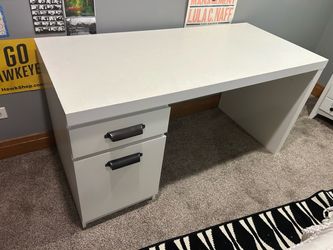 IKEA Dezk With Pottery Barn Handles