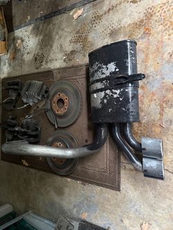 2002 corvette brake and exhaust system