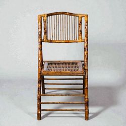 6 Vintage Bamboo Finding Chairs 