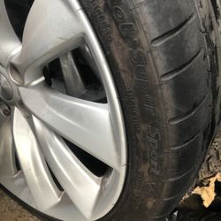 21” Tesla Rims Brand New w Michelin Pilot Sport Tires