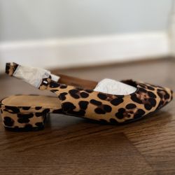 Leopard Slingback Brand New