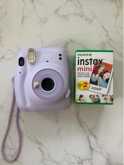 Fujifilm instax mini 11 - lilac purple. With film