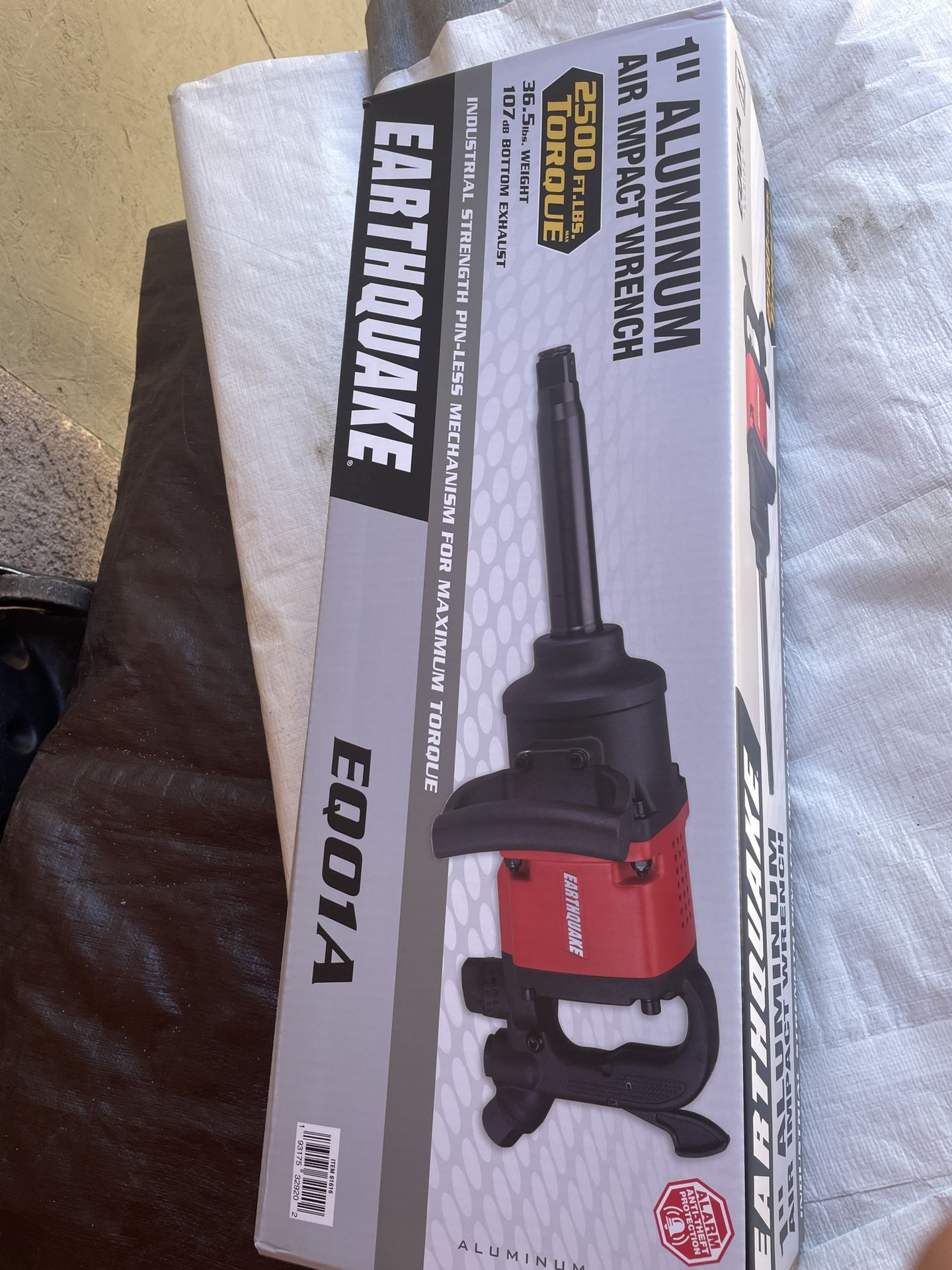 1 Inch Air Impact Wrench With Wheel Socket Set