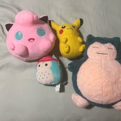 Assorted Plushies 