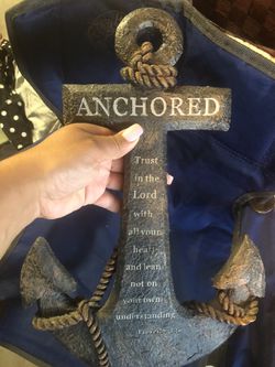 Beautiful anchor. Very heavy