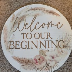 Decoration Sign Baby Shower Or Wedding