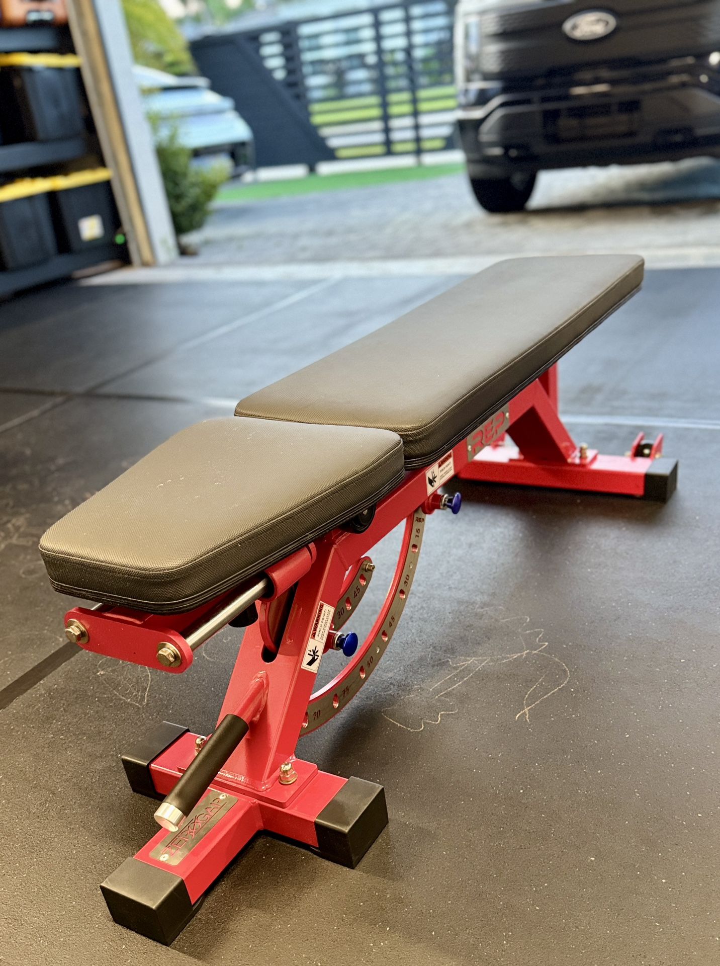 Barely  Used REP Fitness Adjustable Weight Bench