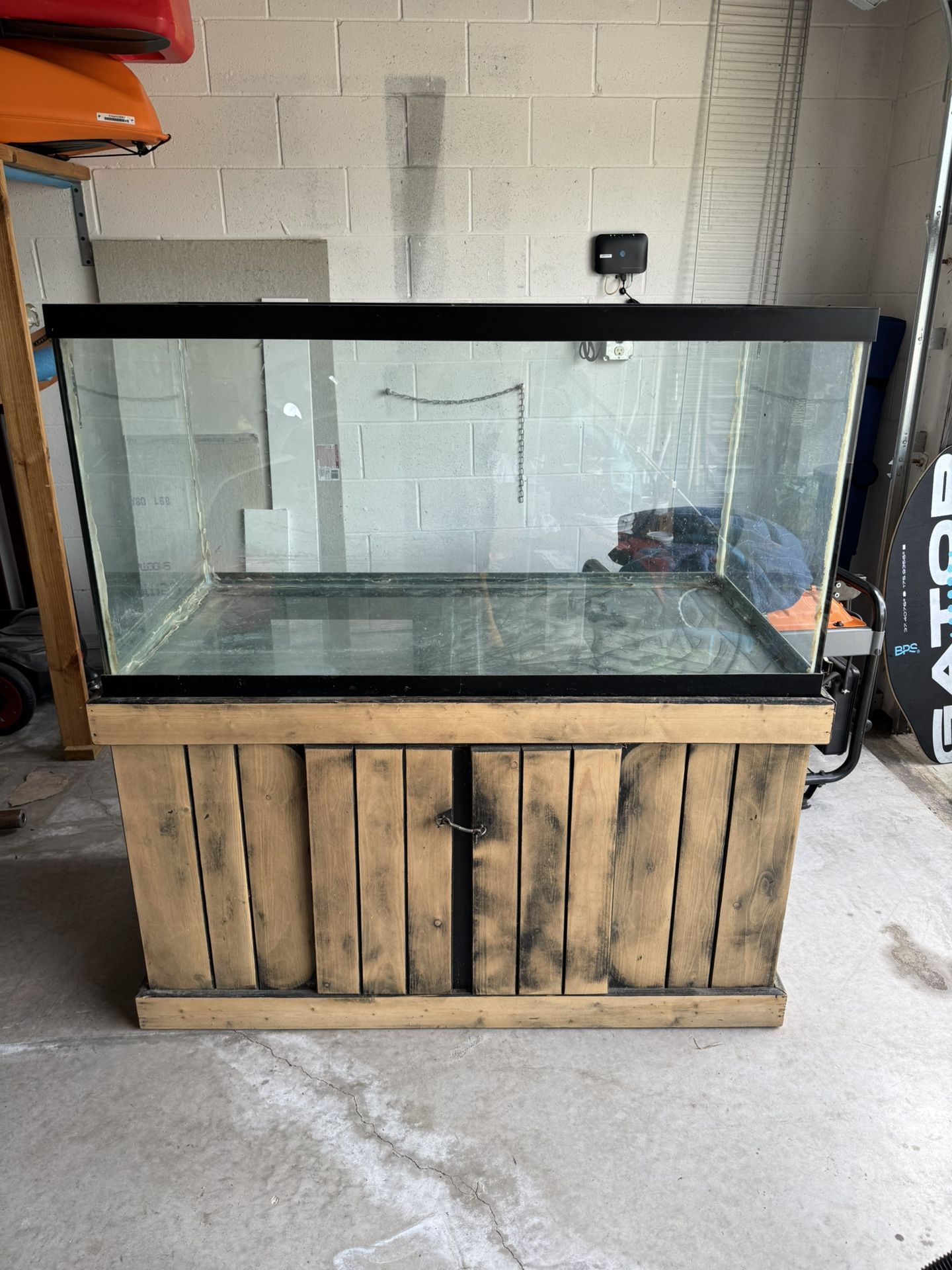 For Sale: 120-Gallon Aquarium with Stand – $160