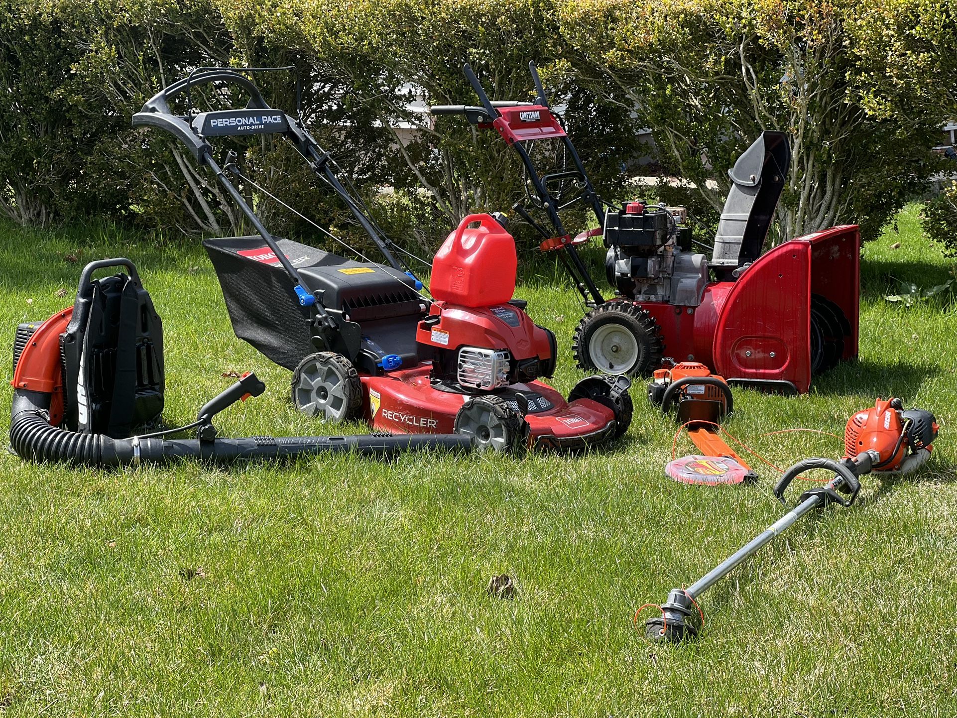 🔥 UR LANDSCAPER Toro Mower Echo Backpack Leaf Blower, Edger / Weedwacker, Trimmer & Snowblower