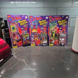 Vintage 1994 X MEN Pocket Comics
