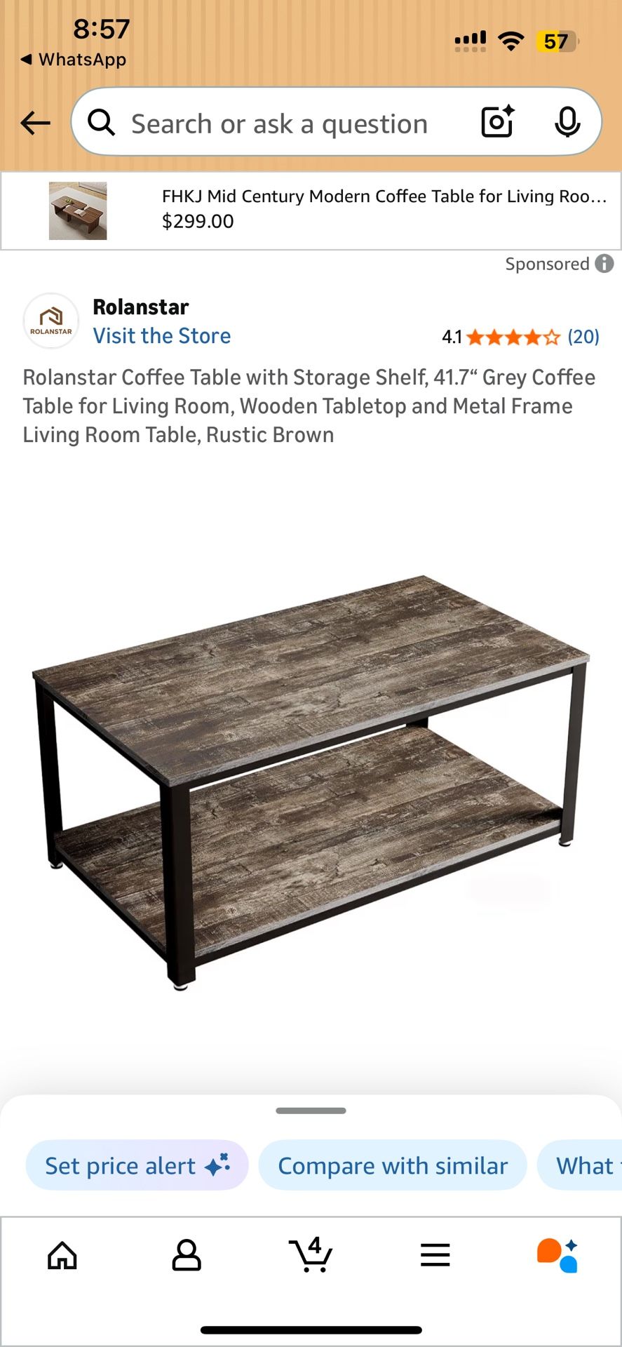 Amazon Coffee Table