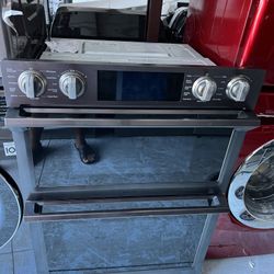 Samsung Double Oven Air Fryer Conversation Microwave 