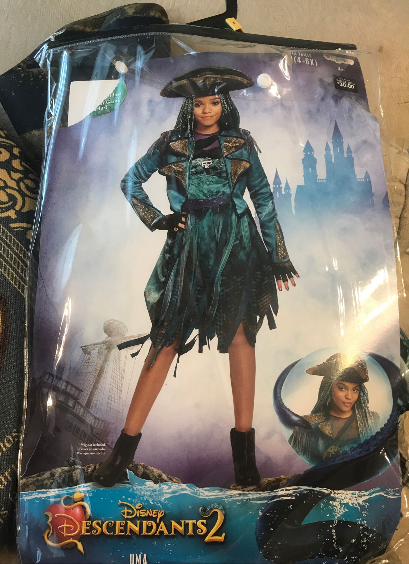 Halloween Costume-Uma Descendants 2 Small