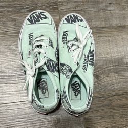 Mint Green Vans 