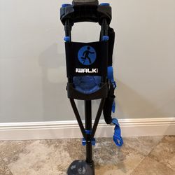 iWALK Hands-Free Crutch Knee Crutch Mobility Aid – Excellent Condition