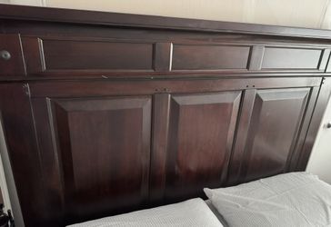 Solid Wood Queen Bed Frame