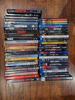 Blu-Ray-DVD  51 movies 