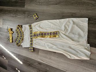 Egyptian Halloween costume used size medium 8-10 Kids