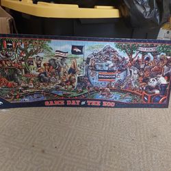 Denver Broncos, Zoo Animals Jigsaw Puzzle, NFL