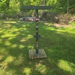 Plate Carrier Holder And Guns 