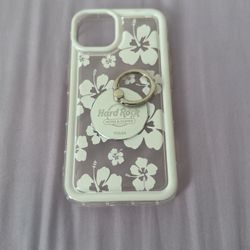 white flower iphone 13 case