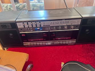 Panasonic Dual Cassette Boombox Stereo System