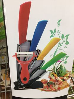 6pcs Ceramic knife set