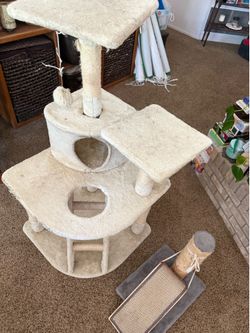 Cat tree and post