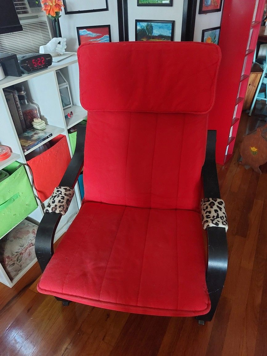 Red Poang Chair 