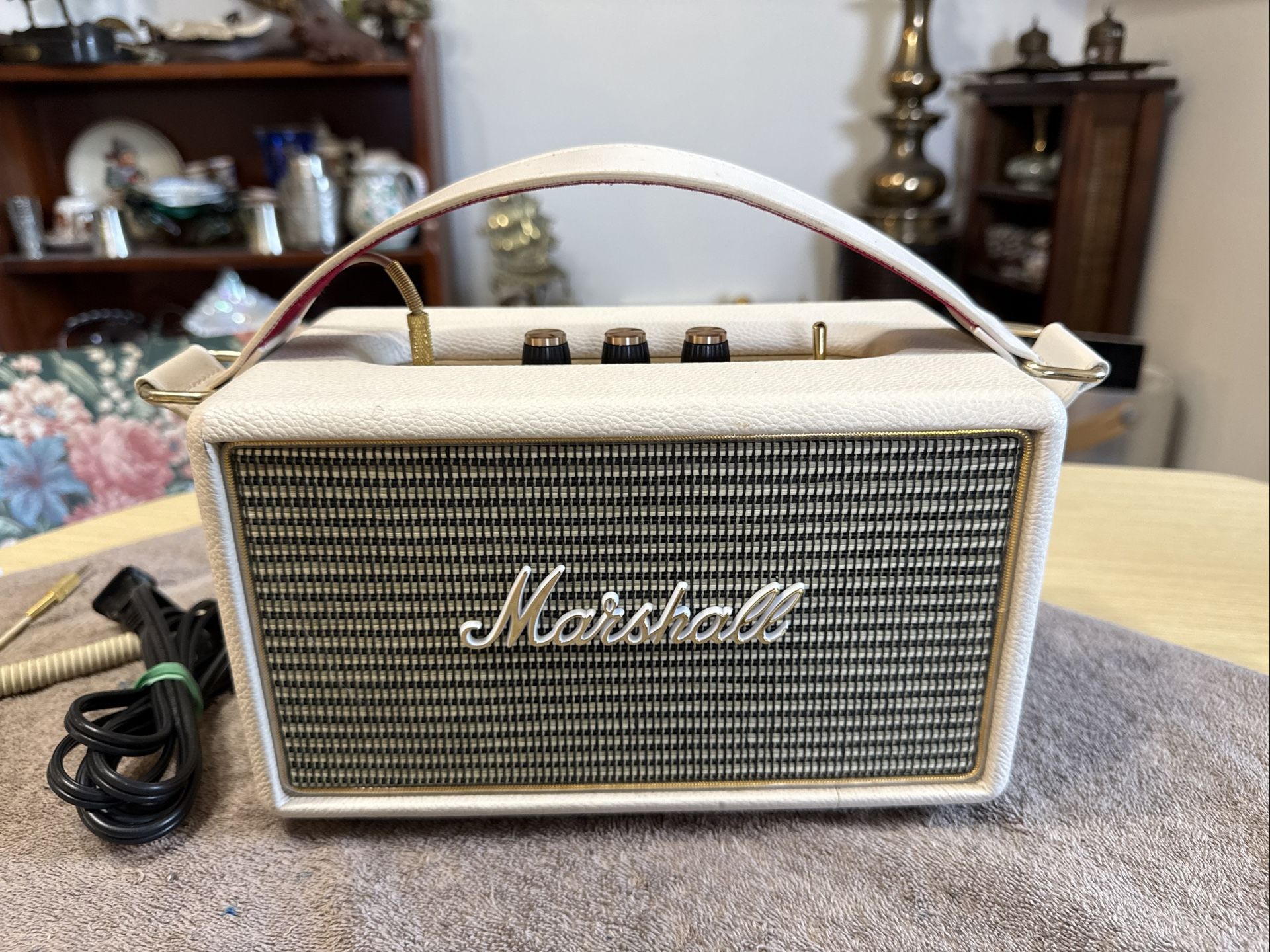 Marshall Acton III Bluetooth Speaker - Cream