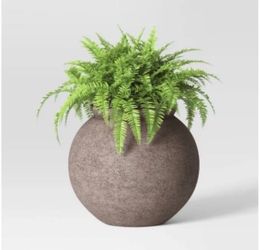 Weathered Planter Gray Threshold Studio McGee
