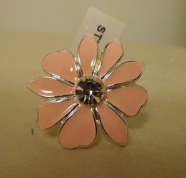 Pink flower Fashion Ring