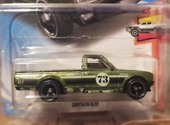 2018 Hot Wheels Datsun 620 Super Treasure Hunt W/Protecto Pak